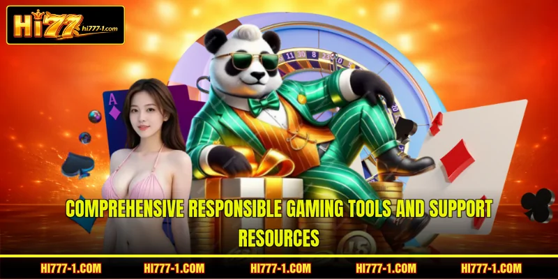 Comprehensive responsible gaming tools and support resources