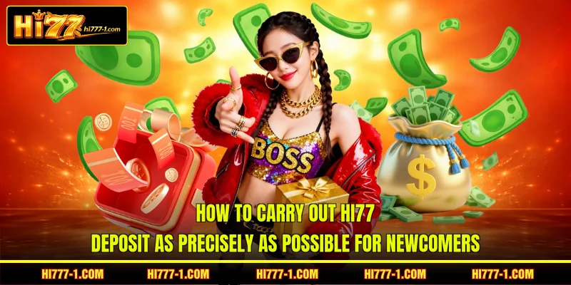 How to carry out HI77 deposit as precisely as possible for newcomers
