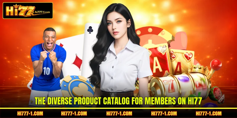 The diverse product catalog for members on HI77